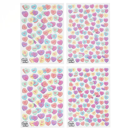 Conversation Hearts Sneaker Tattoos®
