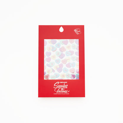 Conversation Hearts Sneaker Tattoos®