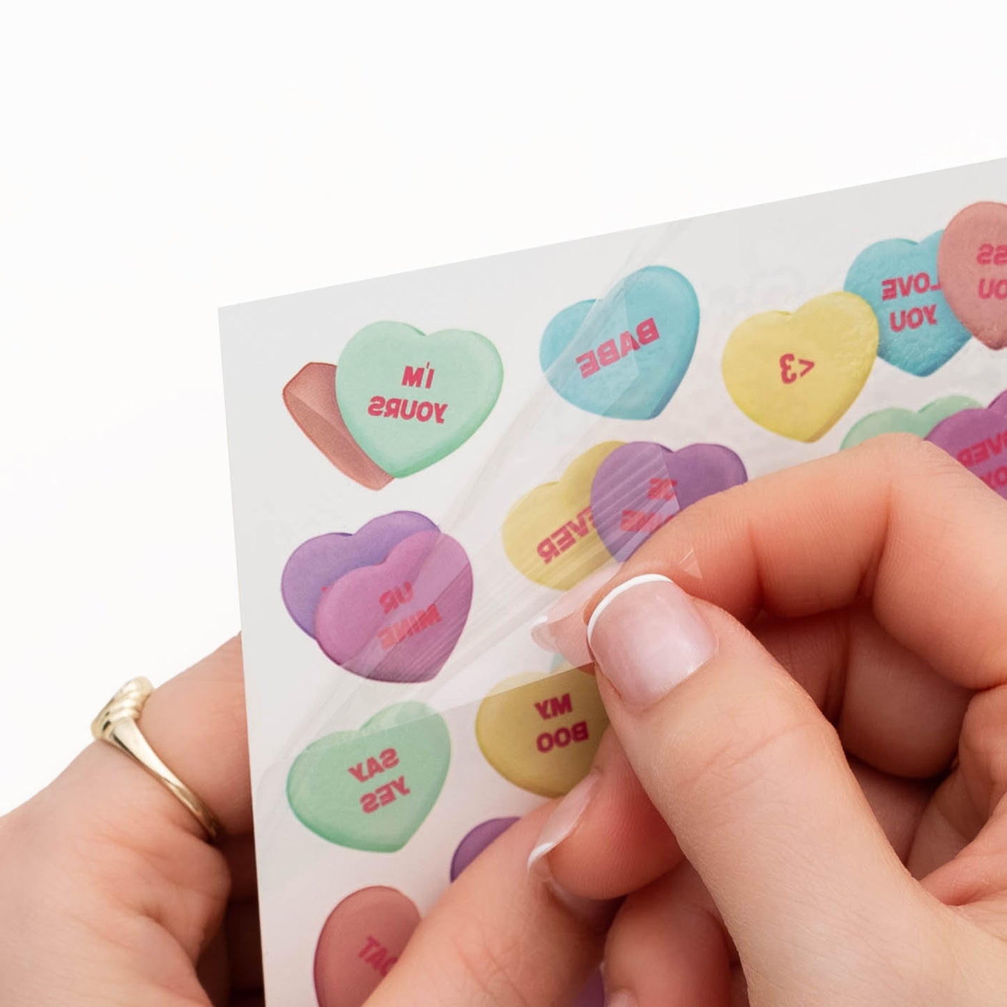 Conversation Hearts Sneaker Tattoos®
