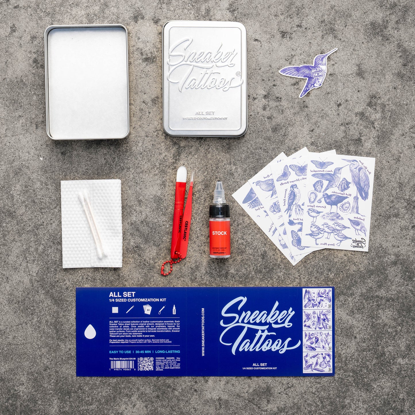 Marin Blueprint ALL SET 1/4 Sized Customization Kit