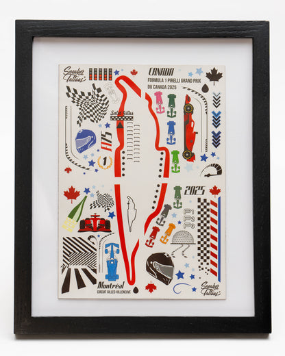 Limited Edition Montreal Formula 1 Grand Prix Mini Tattoo Set 2025