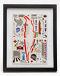 Limited Edition Montreal Formula 1 Grand Prix Mini Tattoo Set 2025